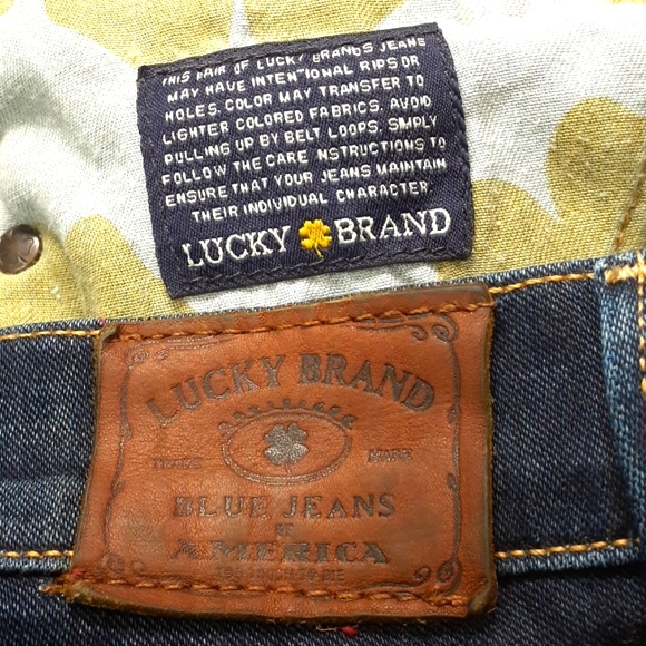 Lucky Brand Cate Stacked Skinny Dark Wash Blue Jeans Size 2/26 7W11463 - Picture 15 of 16